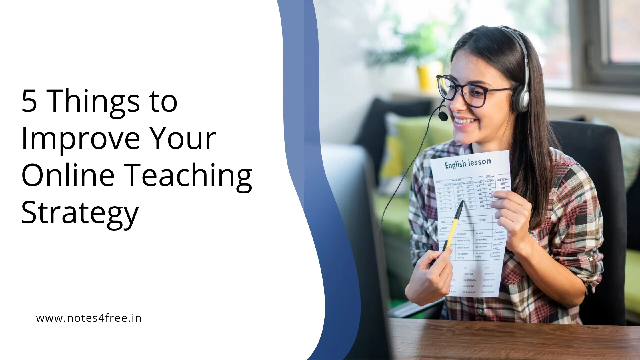 5 Things to Improve Your Online Teaching Strategy