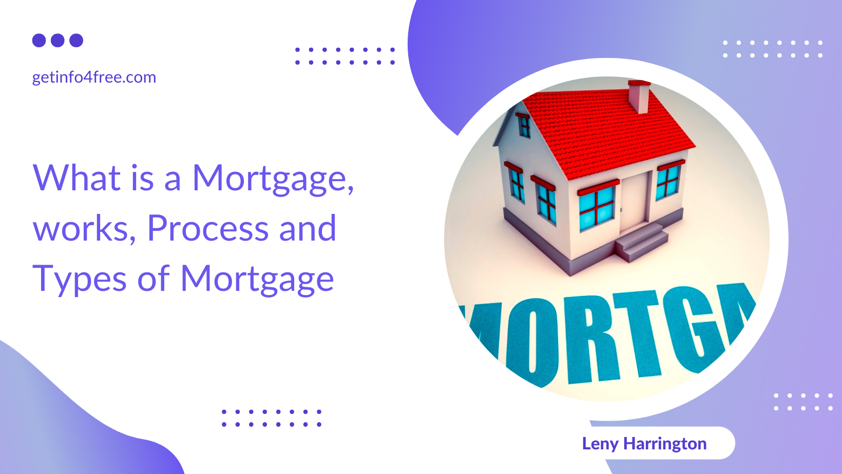 What is a Mortgage, works, Process and Types of Mortgage